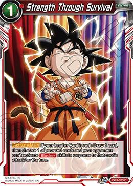 Strength Through Survival DB3-023 Draft Box 06 - Giant Force Dragonball Super card