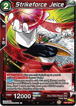Strikeforce Jeice Foil TB3-009 Clash of Fates Dragonball Super card