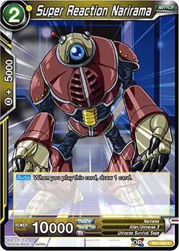Super Reaction Narirama Foil TB1-092 Tournament of Power Dragonball Super card
