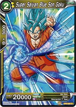 Super Saiyan Blue Son Goku BT5-081 Miraculous Revival Dragonball Super card
