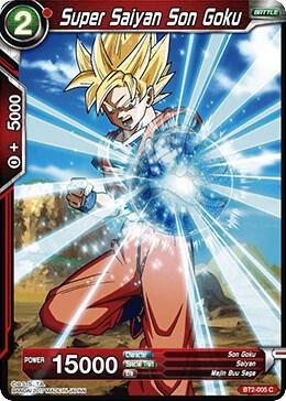 Super Saiyan Son Goku BT2-005 Union Force Dragonball Super card