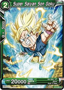 Super Saiyan Son Goku Green BT5-056 Miraculous Revival Dragonball Super card