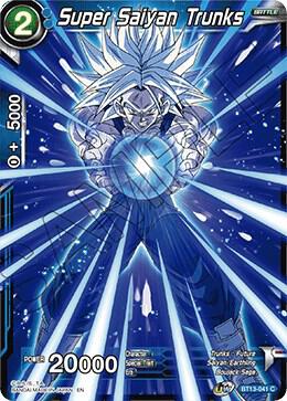 Super Saiyan Trunks BT13-041 Supreme Rivalry Dragonball Super card