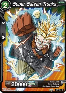 Super Saiyan Trunks BT7-102 Assault of the Saiyans Dragonball Super card