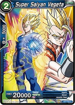 Super Saiyan Vegeta BT5-035 Miraculous Revival Dragonball Super card