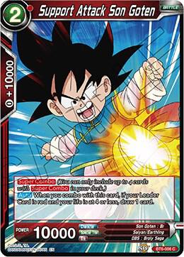 Support Attack Son Goten Foil BT6-006 Destroyer Kings Dragonball Super card