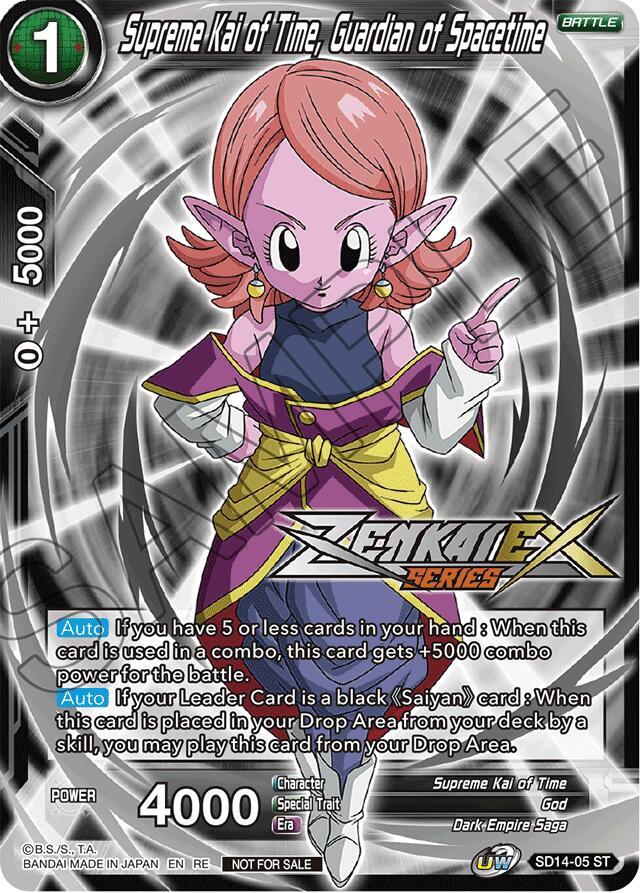 Supreme Kai of Time Guardian of Spacetime Event Pack 14 SD14-05 Promotion Cards Dragonball Super card