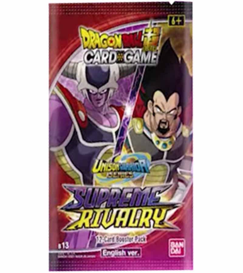 Supreme Rivalry Booster Pack Supreme Rivalry Dragonball Super card