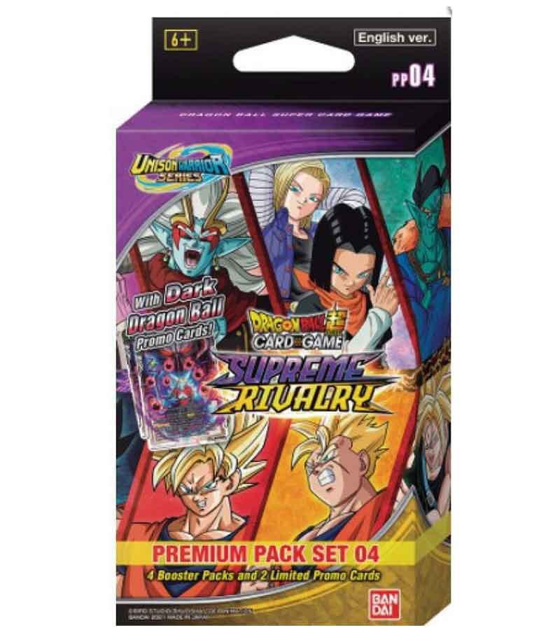 Supreme Rivalry Premium Pack Set 04 Supreme Rivalry Dragonball Super card