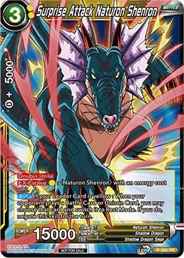 Surprise Attack Naturon Shenron Foil P-260 Tournament Promotion Cards Dragonball Super card
