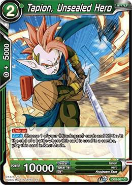 Tapion Unsealed Hero DB3-067 Draft Box 06 - Giant Force Dragonball Super card