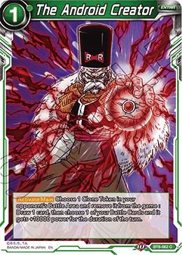 The Android Creator BT8-062 Malicious Machinations Dragonball Super card