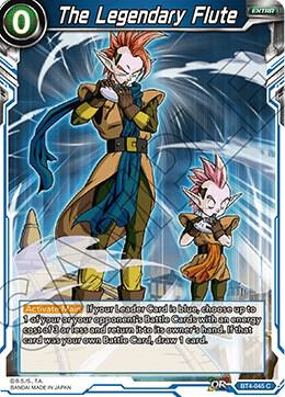 The Legendary Flute Foil BT4-045 Colossal Warfare Dragonball Super card