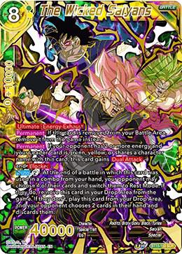 The Wicked Saiyans BT15-153 Saiyan Showdown Dragonball Super card