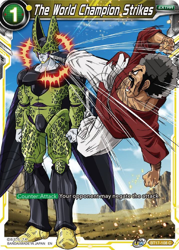 The World Champion Strikes BT17-108 Ultimate Squad Dragonball Super card