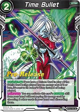 Time Bullet BT10-143 Rise of the Unison Warrior Pre-Release Cards Dragonball Super card