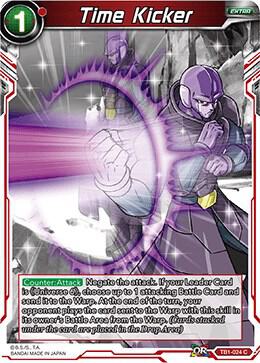 Time Kicker TB1-024 Tournament of Power Dragonball Super card