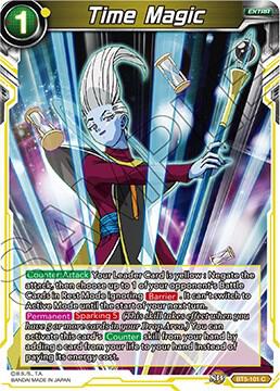 Time Magic 2018 Foil BT5-101 Miraculous Revival Dragonball Super card