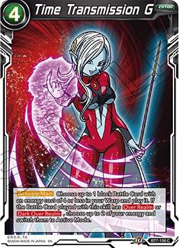 Time Transmission G Foil BT7-108 Assault of the Saiyans Dragonball Super card