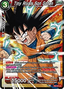 Tiny Rivals Son Goten Foil TB2-004 World Martial Arts Tournament Dragonball Super card