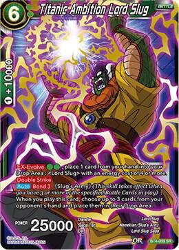 Titanic Ambition Lord Slug BT4-059 Colossal Warfare Dragonball Super card