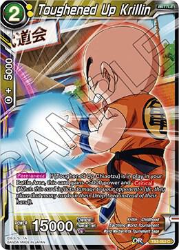 Toughened Up Krillin Foil TB2-053 World Martial Arts Tournament Dragonball Super card
