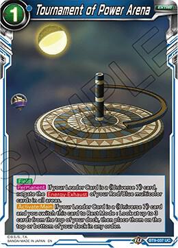 Tournament of Power Arena BT9-037 Universal Onslaught Dragonball Super card