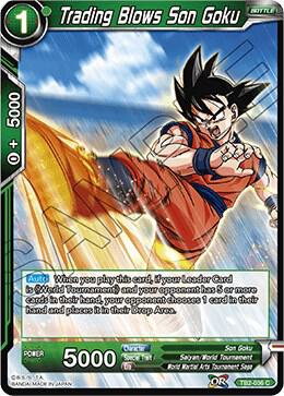 Trading Blows Son Goku TB2-036 World Martial Arts Tournament Dragonball Super card