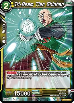 Tri Beam Tien Shinhan BT5-086 Miraculous Revival Dragonball Super card