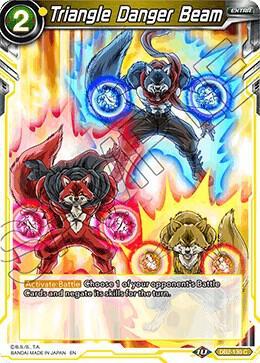 Triangle Danger Beam DB2-130 Draft Box 05 - Divine Multiverse Dragonball Super card