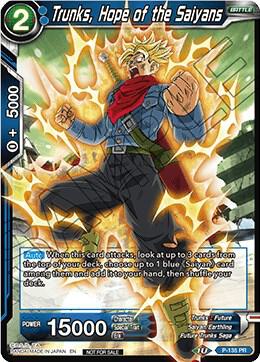 Trunks Hope of the Saiyans Series 7 Super Dash Pack P-135 Promotion Cards Dragonball Super card