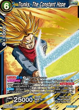 Trunks The Constant Hope BT2-042 Union Force Dragonball Super card