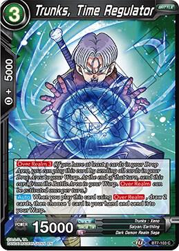Trunks Time Regulator BT7-103 Assault of the Saiyans Dragonball Super card