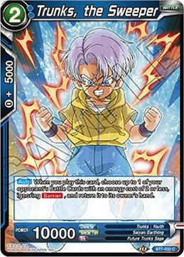 Trunks the Sweeper Foil BT7-032 Assault of the Saiyans Dragonball Super card