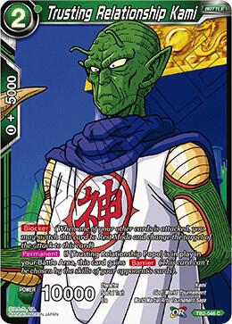 Trusting Relationship Kami Foil TB2-046 World Martial Arts Tournament Dragonball Super card