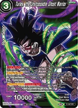 Turles the Unstoppable Ghost Warrior Foil P-167 Promotion Cards Dragonball Super card