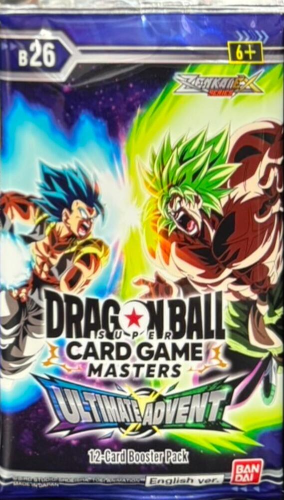 Ultimate Advent Booster Pack Ultimate Advent Dragonball Super card