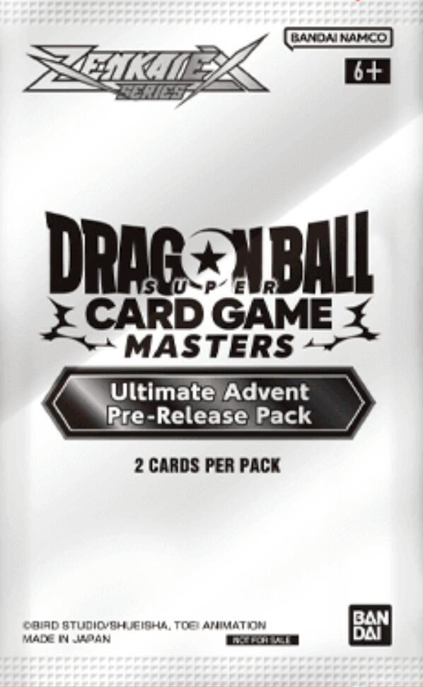 Ultimate Advent Pre Release Pack  Ultimate Advent Pre-Release Cards Dragonball Super card