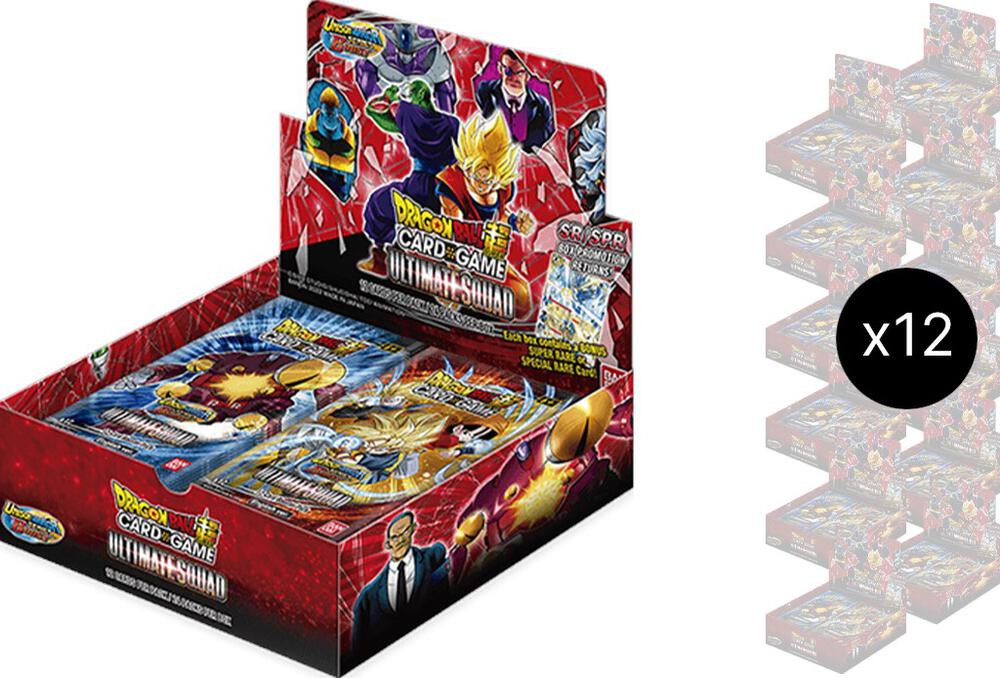 Ultimate Squad Booster Box Case Ultimate Squad Dragonball Super card