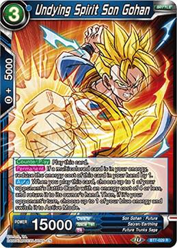 Undying Spirit Son Gohan BT7-029 Assault of the Saiyans Dragonball Super card