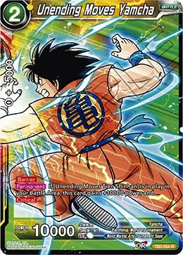 Unending Moves Yamcha Foil TB2-054 World Martial Arts Tournament Dragonball Super card