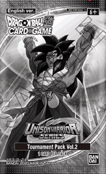 Unison Warrior Series Tournament Pack Vol 2  Promotion Cards Dragonball Super card
