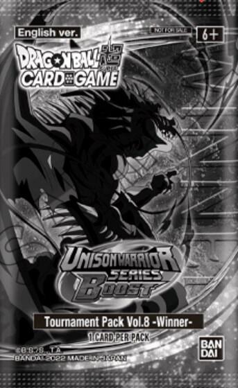 Unison Warrior Series Tournament Pack Vol 8 Winner  Promotion Cards Dragonball Super card