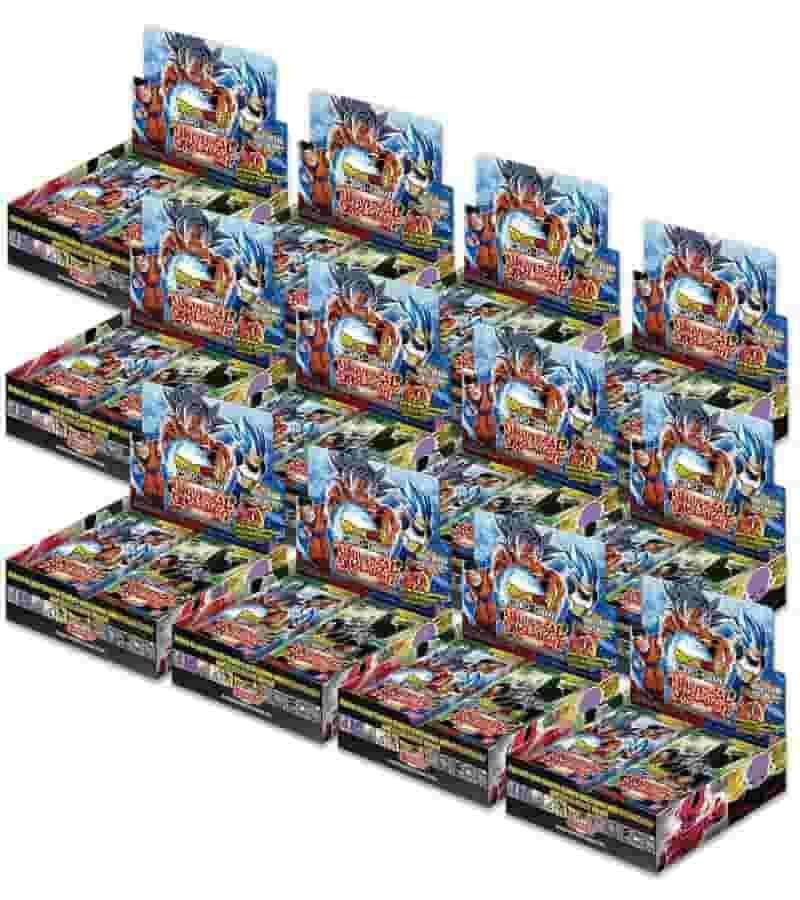 Universal Onslaught Booster Box Case Universal Onslaught Dragonball Super card
