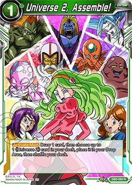Universe 2 Assemble DB2-095 Draft Box 05 - Divine Multiverse Dragonball Super card