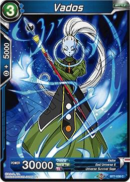 Vados Foil BT7-038 Assault of the Saiyans Dragonball Super card