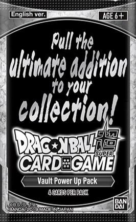 Vault Power Up Pack 2019  Special Anniversary Set Dragonball Super card