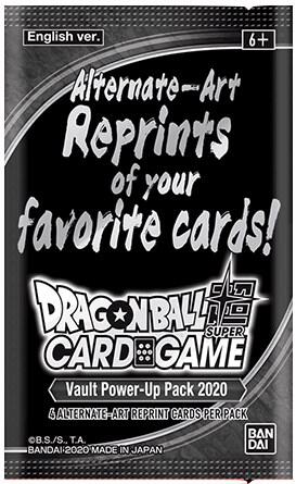 Vault Power Up Pack 2020  Special Anniversary Set 2020 Dragonball Super card