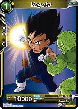 Vegeta BT3-094 Cross Worlds Dragonball Super card