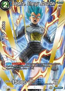 Vegeta Energy Absorber Foil EX06-09 Special Anniversary Set Dragonball Super card